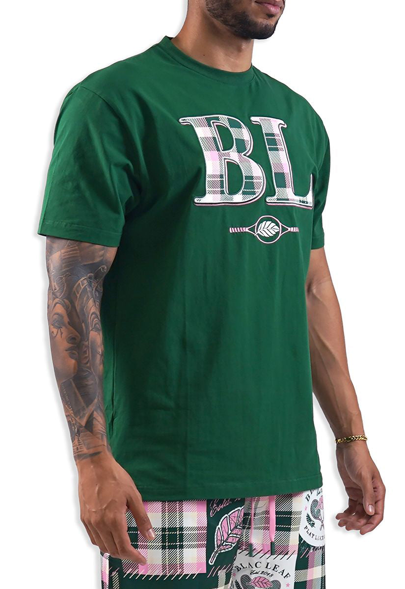 Blac Leaf Members Only Mindset Green Shirt BLSUM426-001 | Pro Feet
