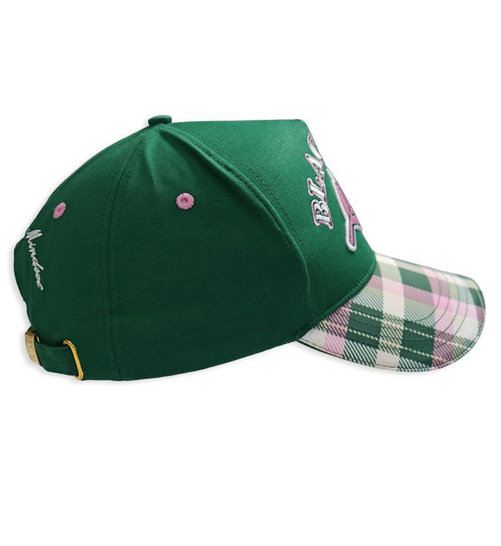 Blac Leaf Members Only Mindset Trucker Hat Green AOP BLSUM426-004 | Pro Feet