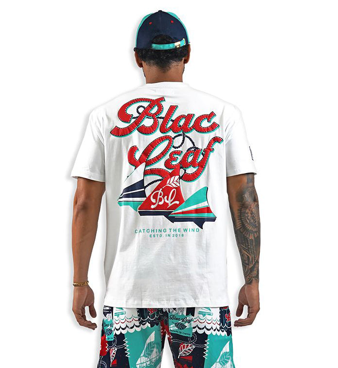Blac Leaf Catching The Wind Shirt White BLSUM626-003 | Pro Feet