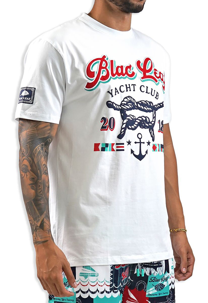 Blac Leaf Catching The Wind Shirt White BLSUM626-003 | Pro Feet