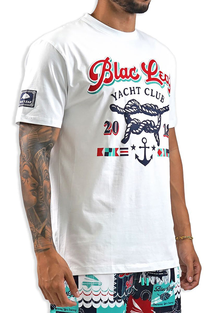 Blac Leaf Catching The Wind Shirt White BLSUM626-003 | Pro Feet