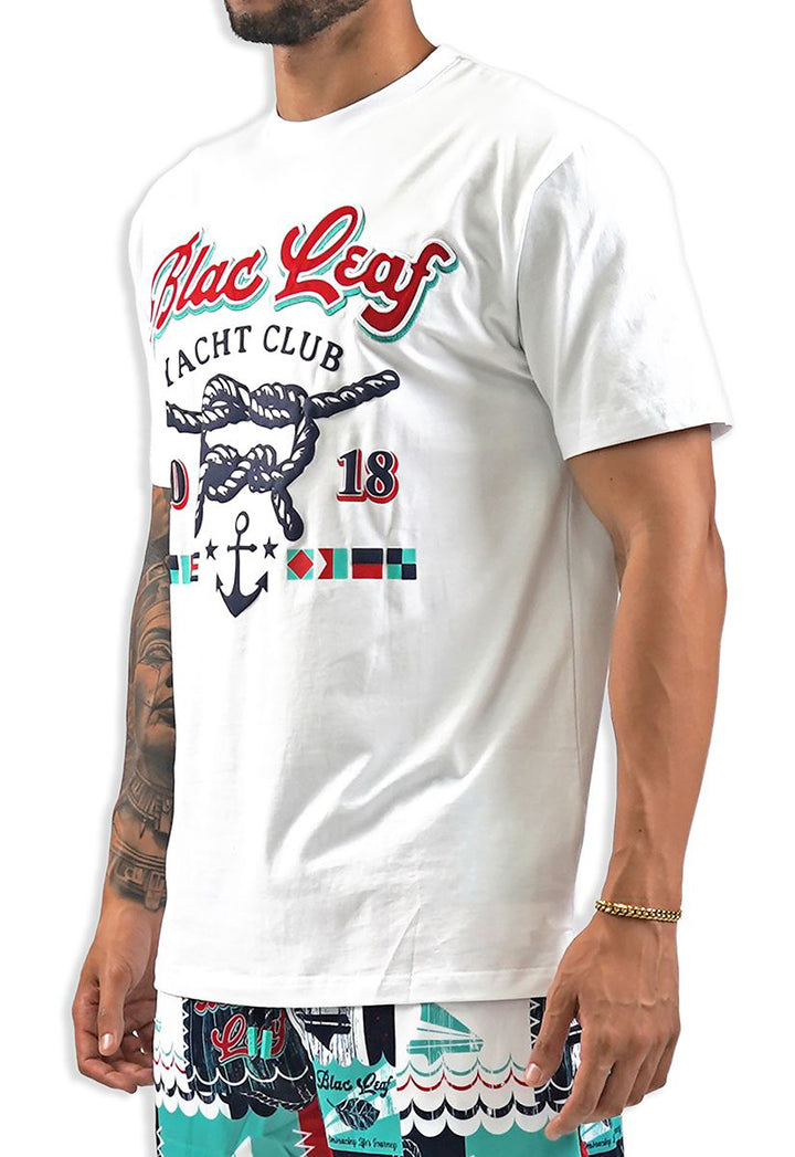 Blac Leaf Catching The Wind Shirt White BLSUM626-003 | Pro Feet