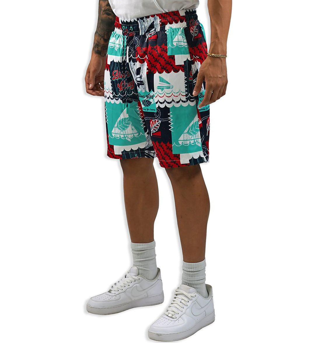Blac Leaf Catching The Wind AOP Shorts AOP BLSUM626-004 | Pro Feet
