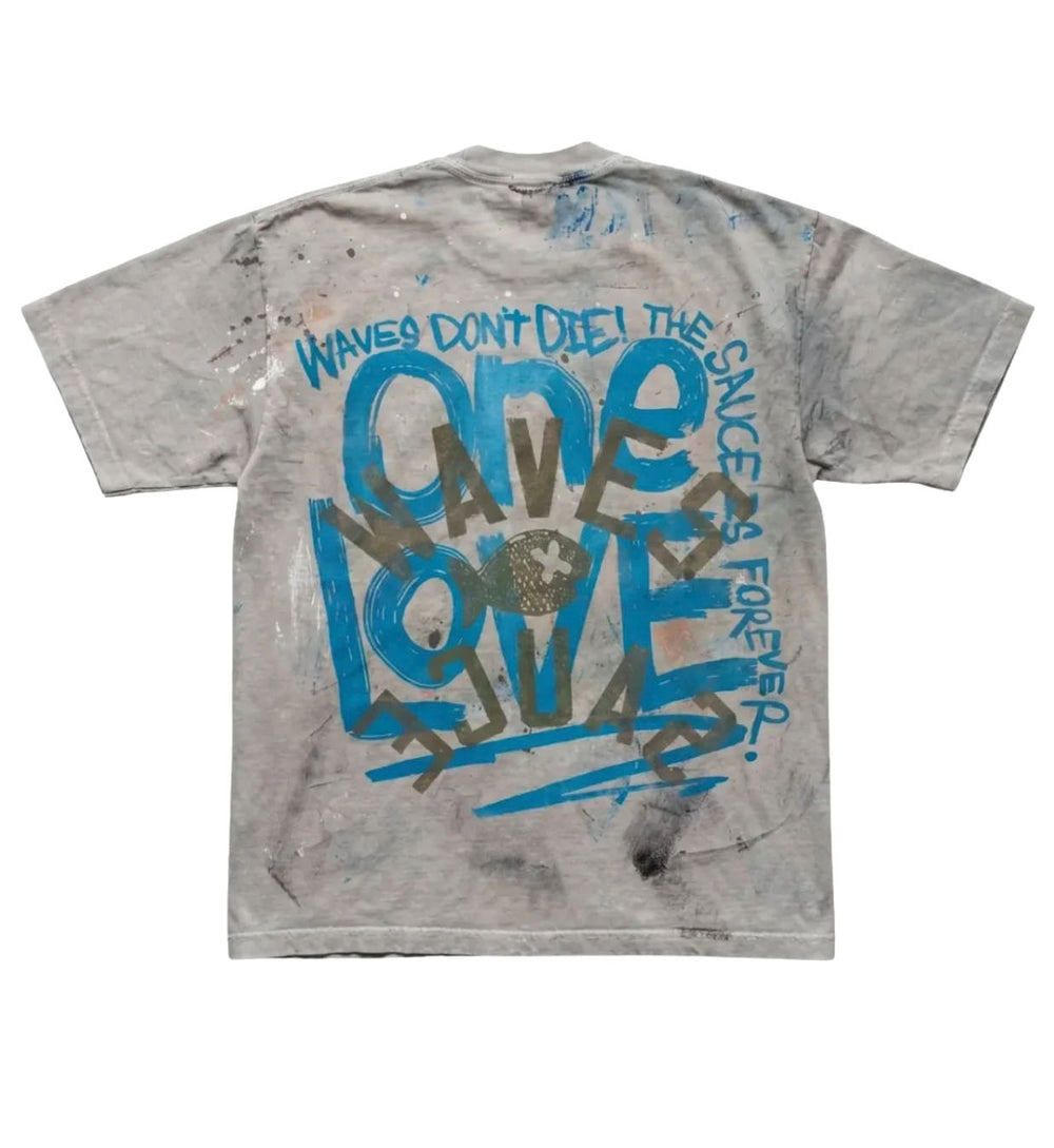 Waves x Sauce Bob Marley One Love Tee Stone BOBSTONE | Pro Feet