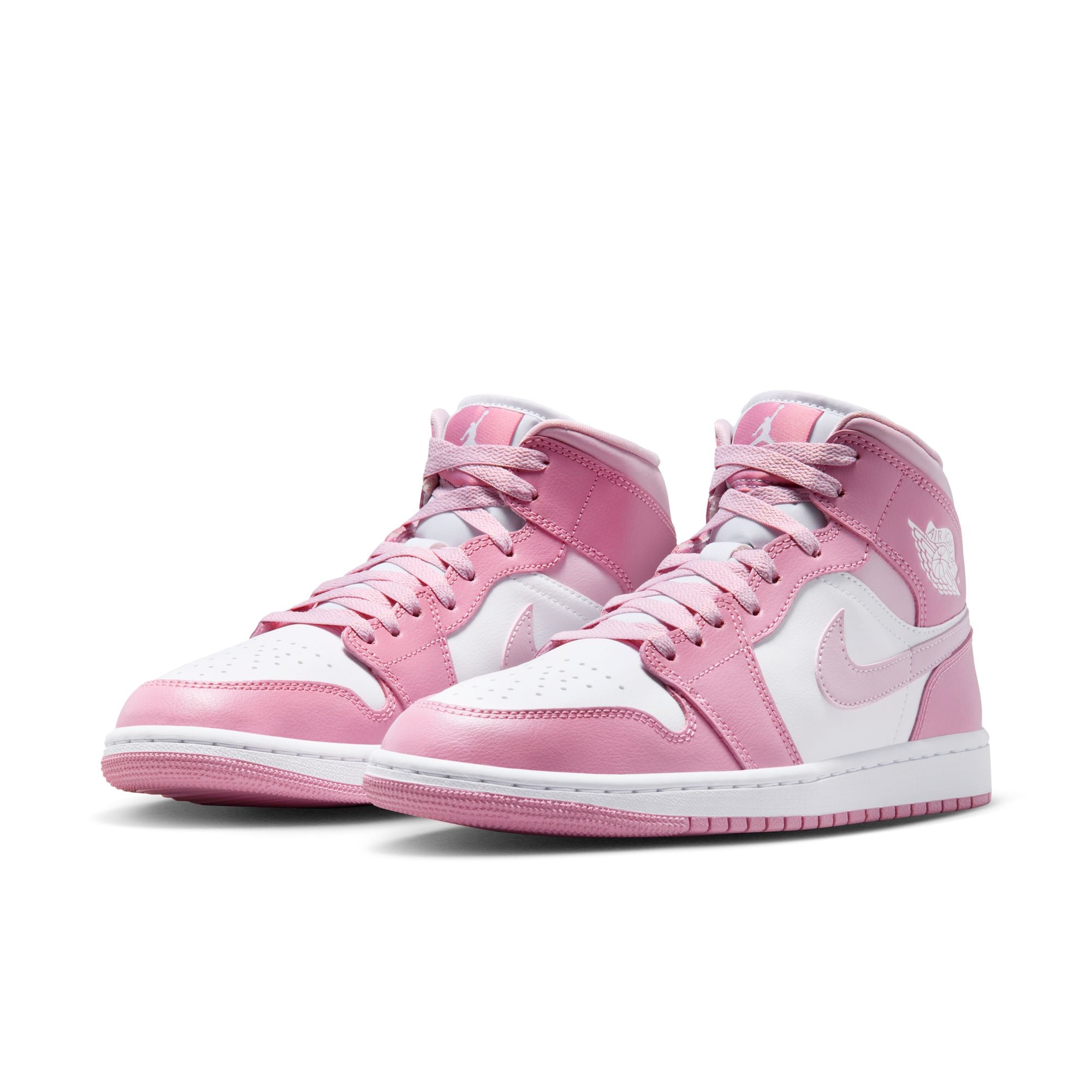 Air Jordan 1 Mid Women’s Elemental Pink Sail Iced Carmine BQ6472-605 | Pro Feet