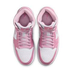 Air Jordan 1 Mid Women’s Elemental Pink Sail Iced Carmine BQ6472-605 | Pro Feet