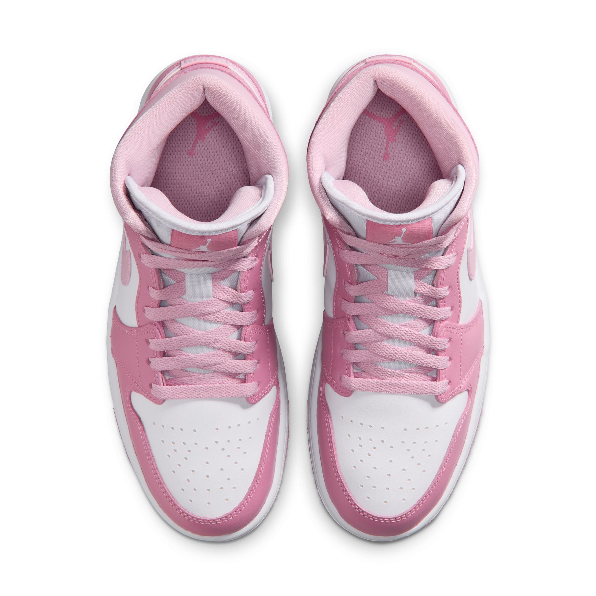 Air Jordan 1 Mid Women’s Elemental Pink Sail Iced Carmine BQ6472-605 | Pro Feet