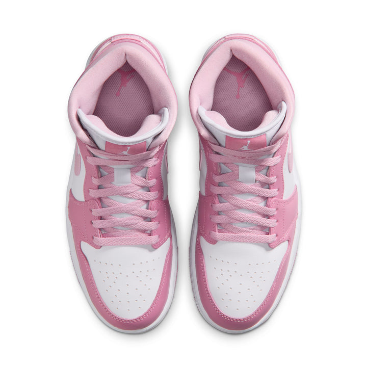 Air Jordan 1 Mid Women’s Elemental Pink Sail Iced Carmine BQ6472-605 | Pro Feet