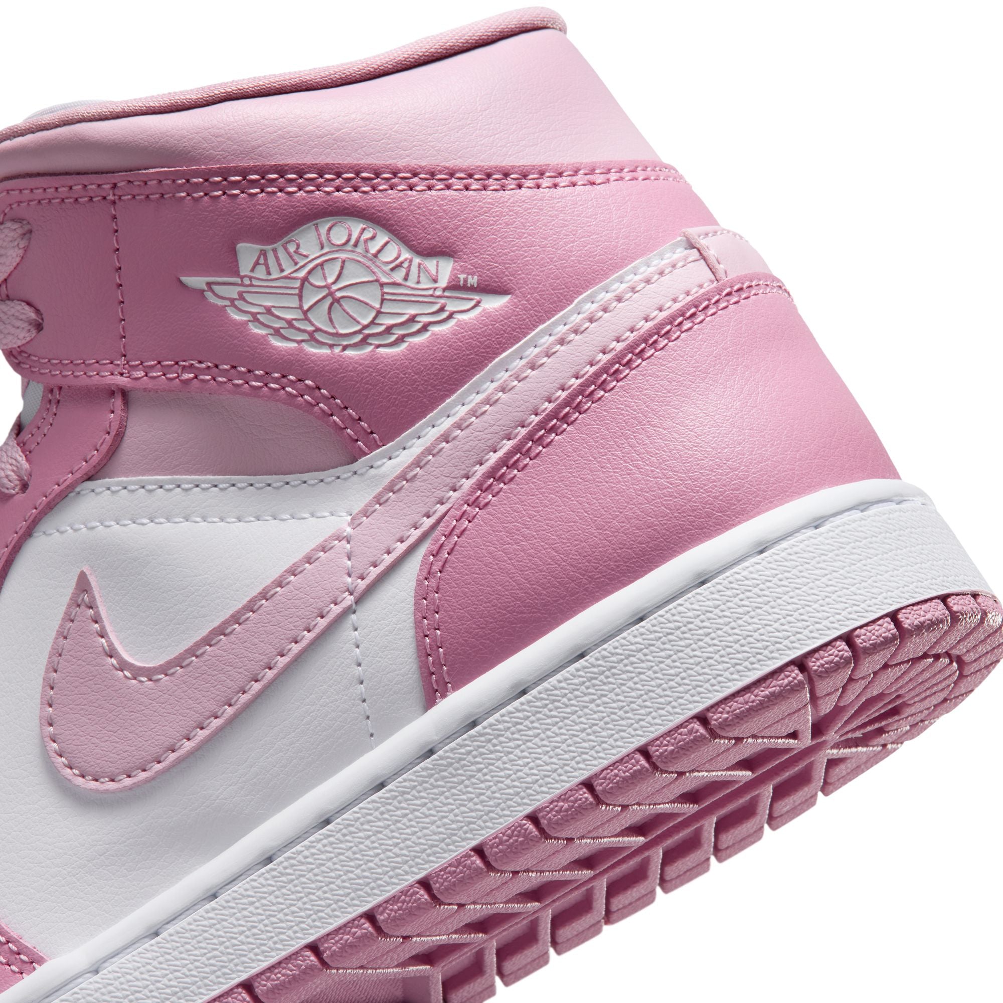Air Jordan 1 Mid Women’s Elemental Pink Sail Iced Carmine BQ6472-605 | Pro Feet