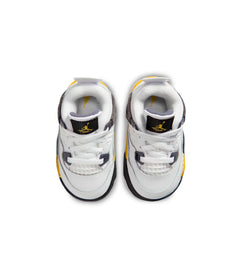 Air Jordan 4 Retro Rare Air TD White Dark Blue Grey Black Tour Yellow BQ7670-102 | Pro Feet