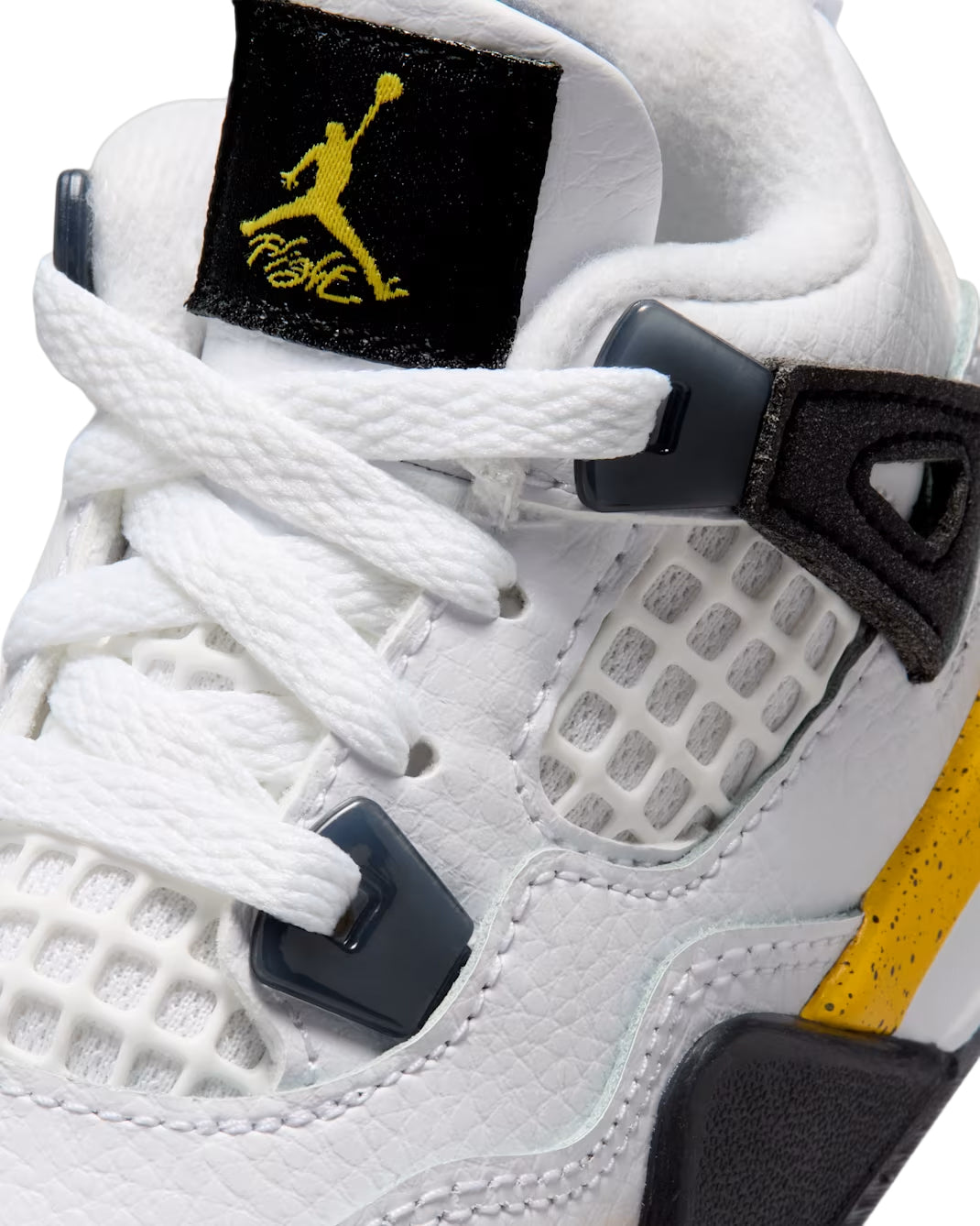 Air Jordan 4 Retro Rare Air TD White Dark Blue Grey Black Tour Yellow BQ7670-102 | Pro Feet