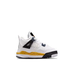 Air Jordan 4 Retro Rare Air TD White Dark Blue Grey Black Tour Yellow BQ7670-102 | Pro Feet