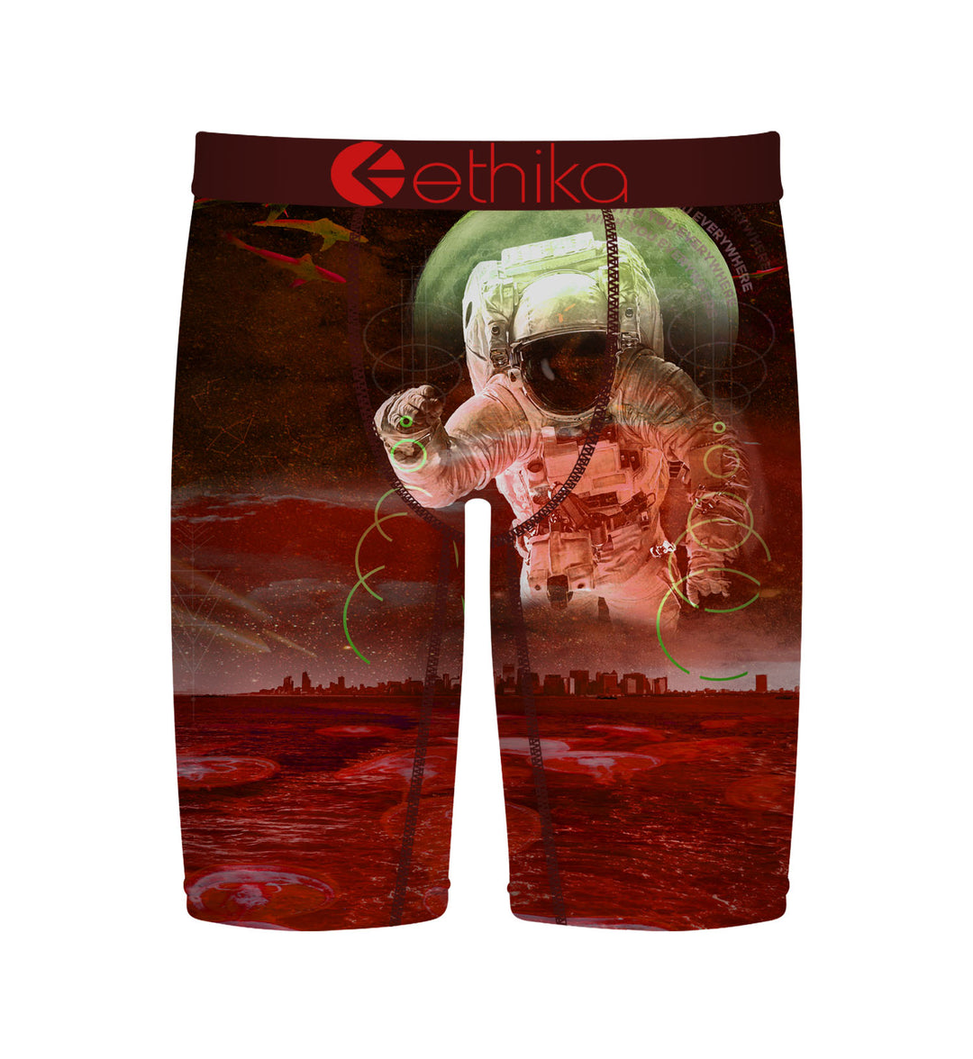 Ethika Crimson Orbit Boys Staple Red Black | Pro Feet | BSPAAB2609