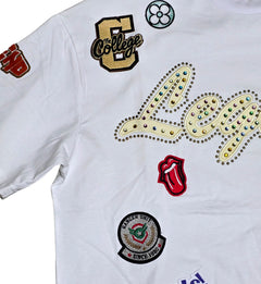 Blind Trust Legend Crop Tee White (BTT261006)