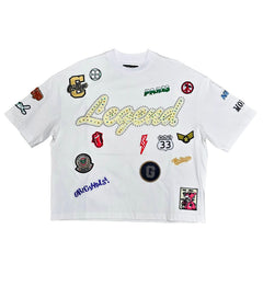 Blind Trust Legend Crop Tee White (BTT261006)