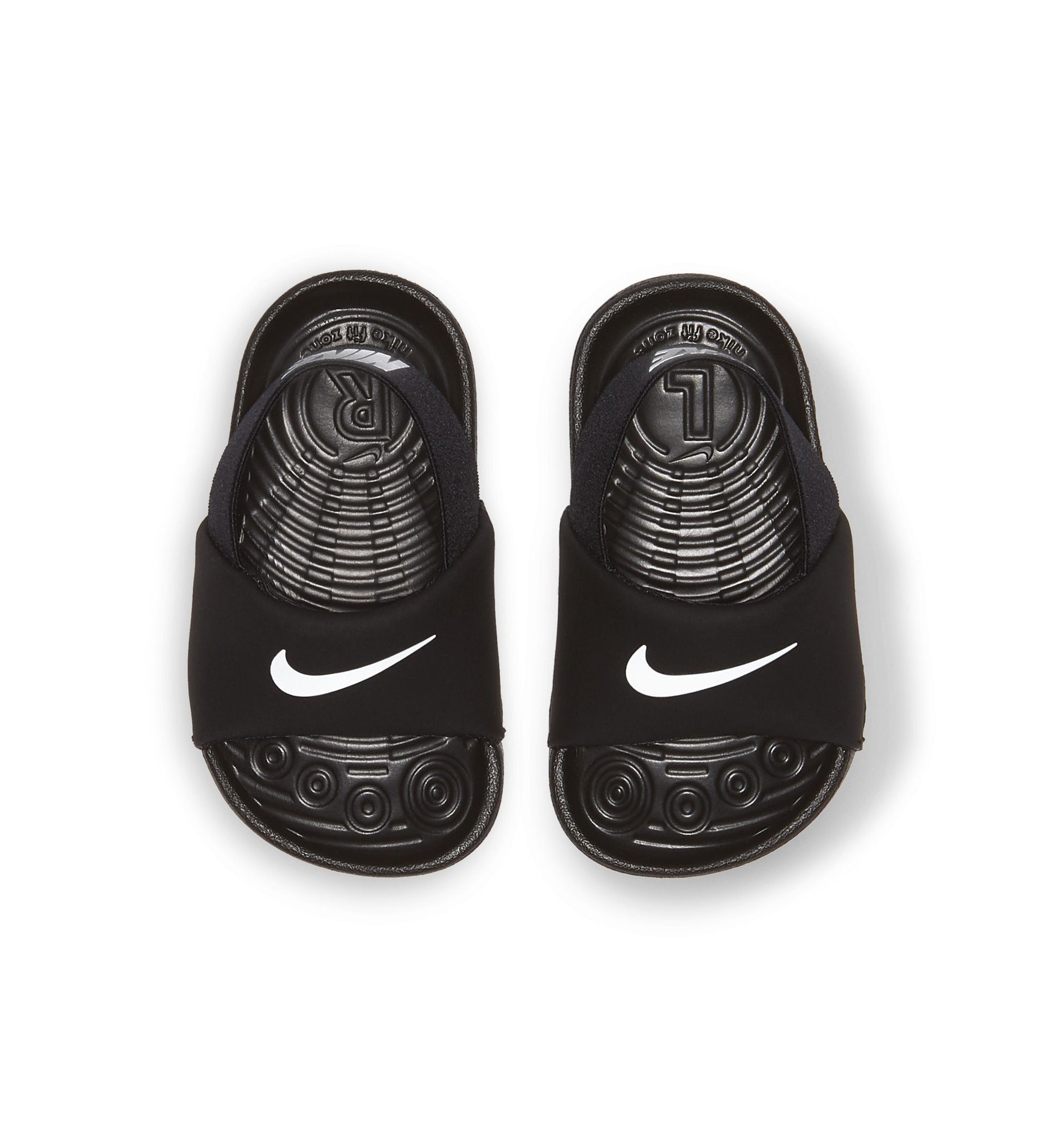 Nike Kawa Toddler Slide “Black/White/White” (BV1094-001)