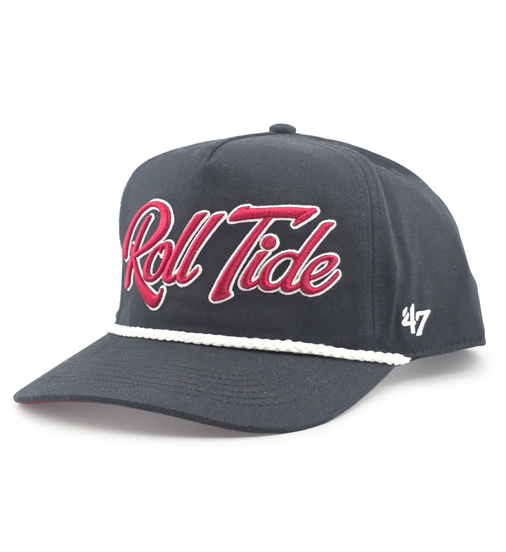 ’47 Brand Alabama Crimson Tide Black Overhand ’47 Hitch Hat C-OVHDH01GWP-BK | Pro Feet