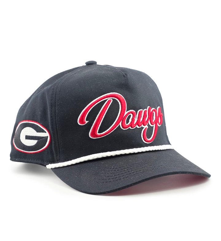 ’47 Brand Georgia Bulldogs Black Overhand ’47 Hitch Hat C-OVHDH17GWP-BK | Pro Feet