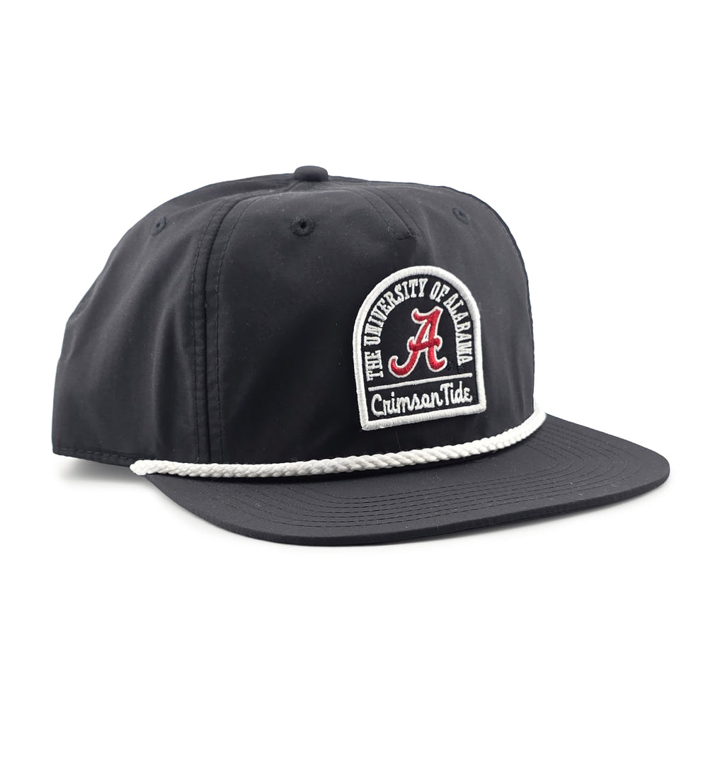 ’47 Brand Alabama Crimson Tide Black Pier ’47 Captain RF Hat C-PIERF01NYP-BK | Pro Feet