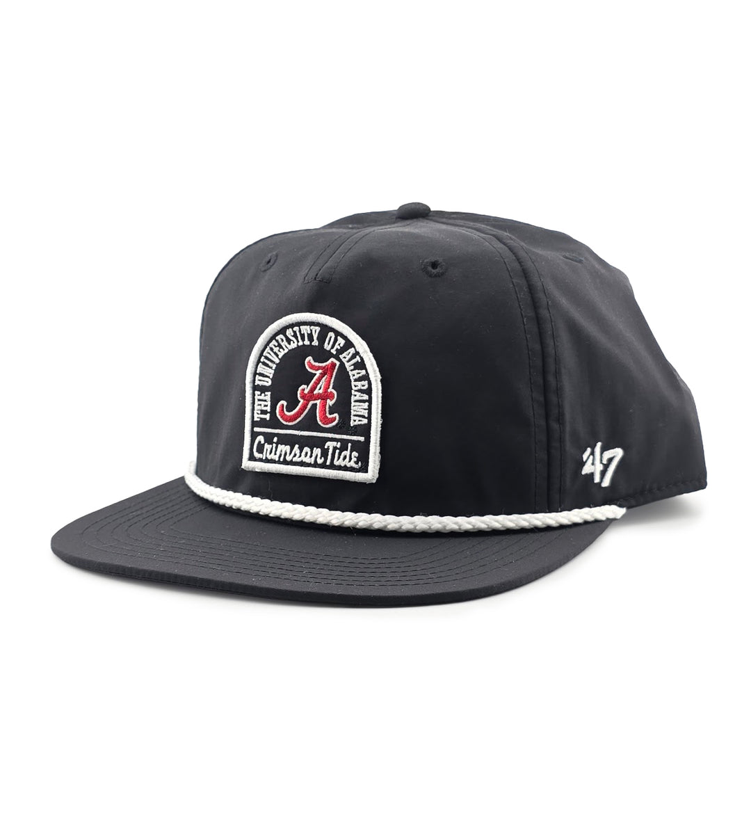 ’47 Brand Alabama Crimson Tide Black Pier ’47 Captain RF Hat C-PIERF01NYP-BK | Pro Feet