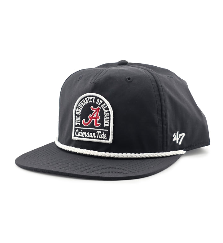’47 Brand Alabama Crimson Tide Black Pier ’47 Captain RF Hat C-PIERF01NYP-BK | Pro Feet