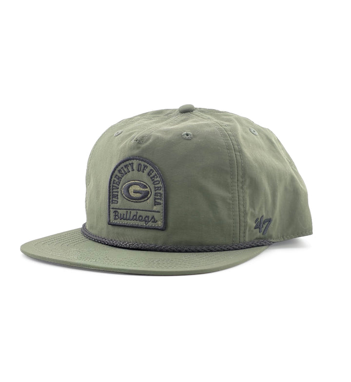 ’47 Brand Georgia Bulldogs Moss Pier ’47 Captain RF Hat C-PIERF17NYP-MS | Pro Feet