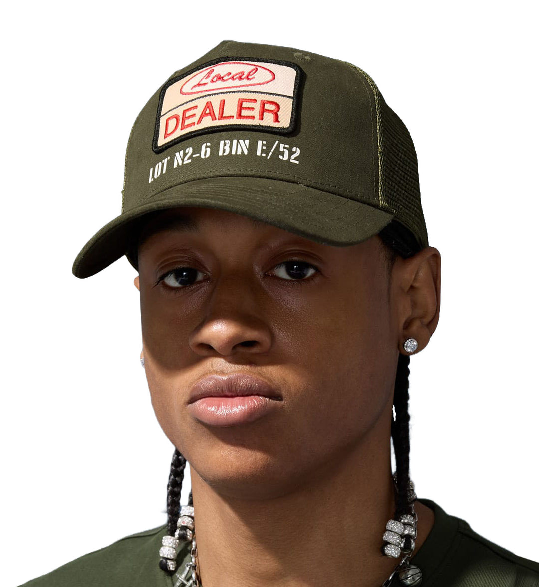 Jordan Craig Re-Up Trucker Hat Dark Green C2058 | Pro Feet