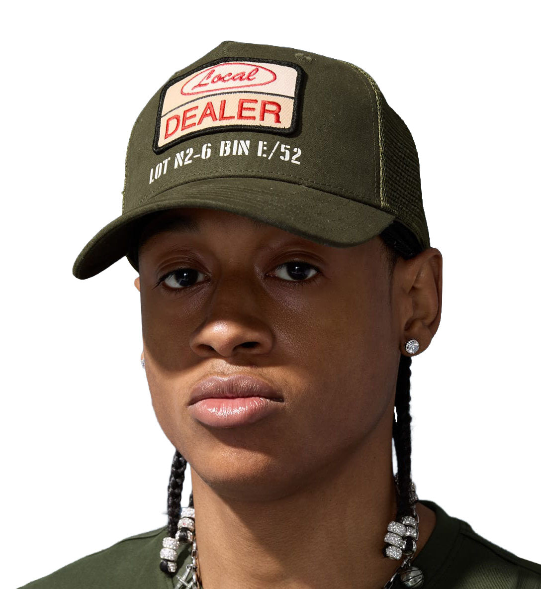 Jordan Craig Re-Up Trucker Hat Dark Green C2058 | Pro Feet