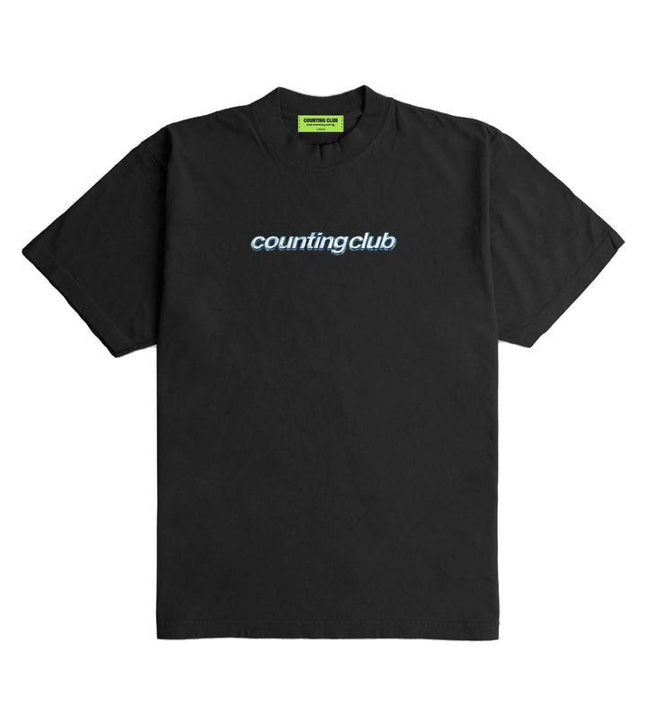 Counting Club Private Membership Ultra Heavyweight T-Shirt Black CC027B | Pro Feet