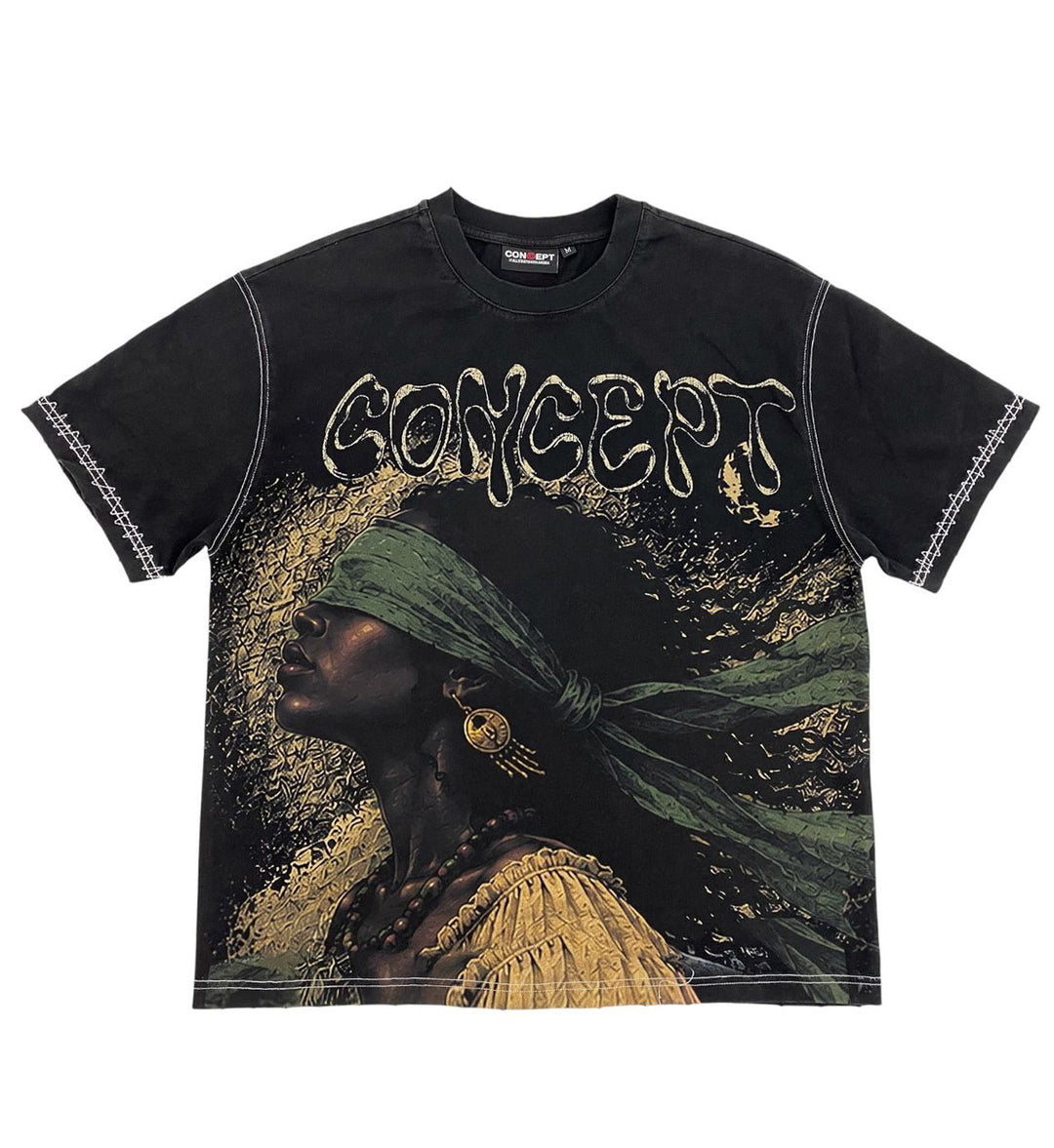 Concept LA Blinded T-Shirt Black Wash CHTEE_5 | Pro Feet