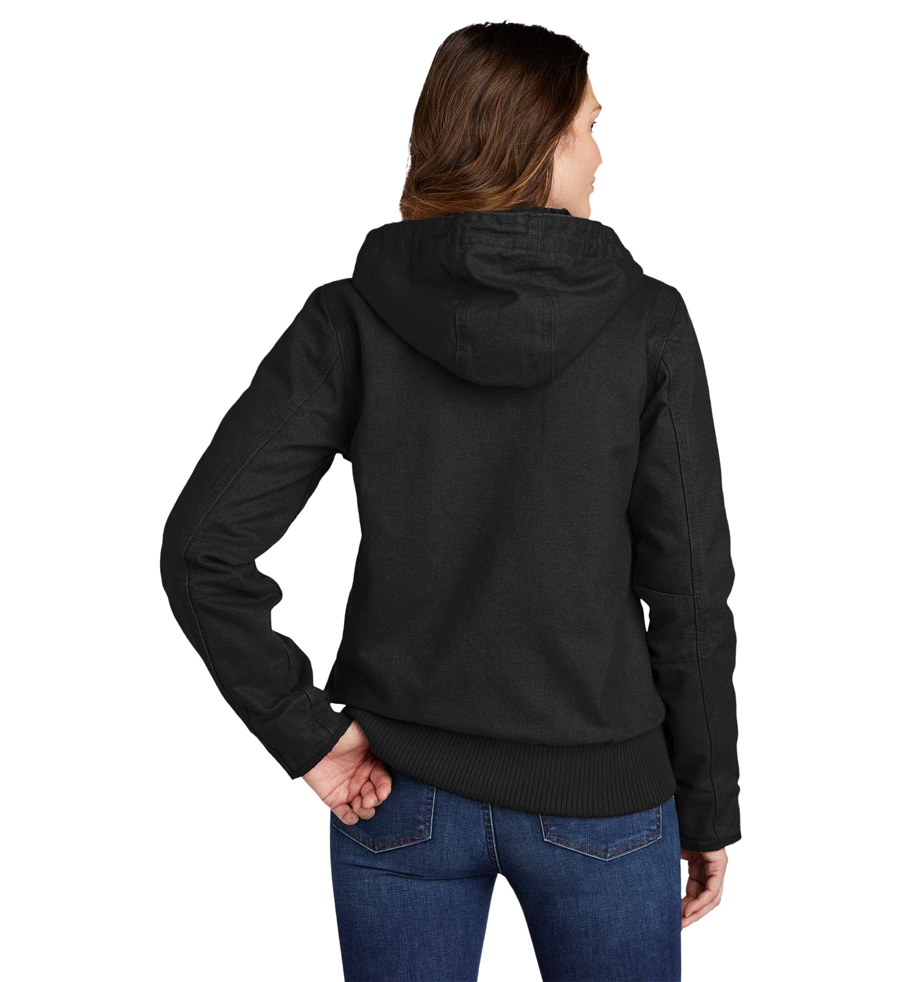 Carhartt Women’s Washed Duck Insulated Active Jacket Black SM-CT104053-Black | Pro Feet
