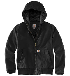 Carhartt Women’s Washed Duck Insulated Active Jacket Black SM-CT104053-Black | Pro Feet