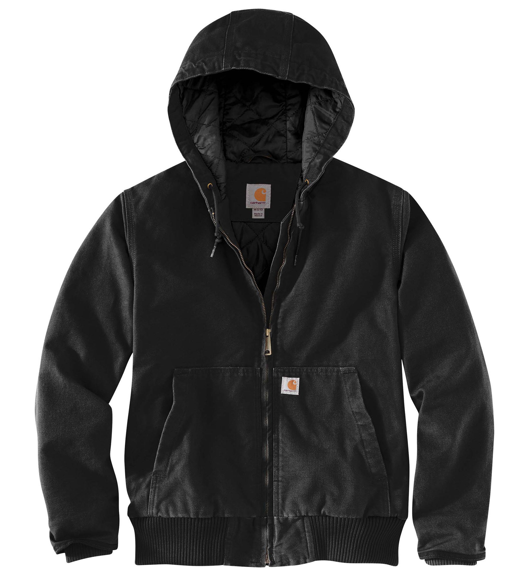 Carhartt Women’s Washed Duck Insulated Active Jacket Black SM-CT104053-Black | Pro Feet