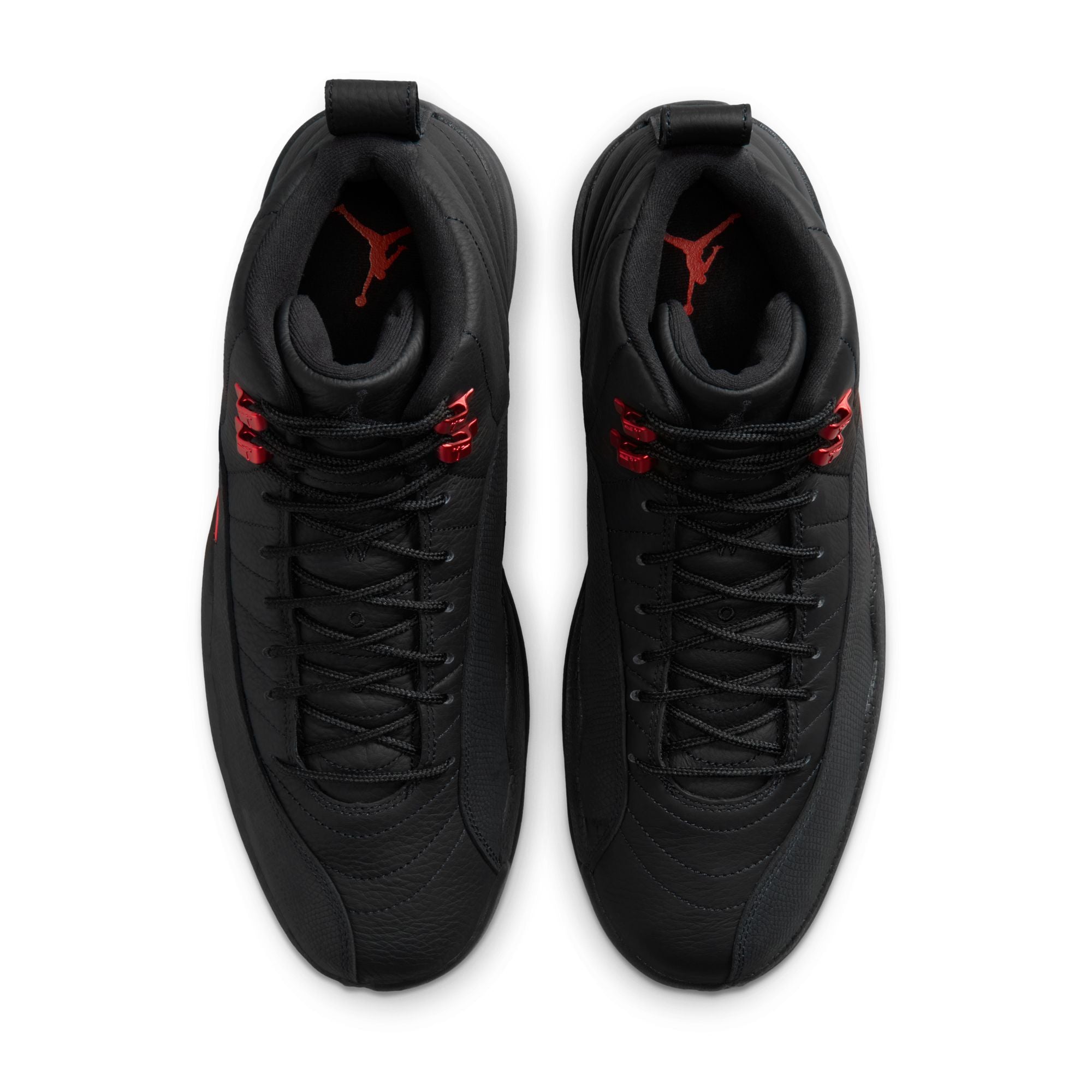 Air Jordan 12 Retro 'Bloodline' Black/Varsity Red CT8013-003 | Pro Feet