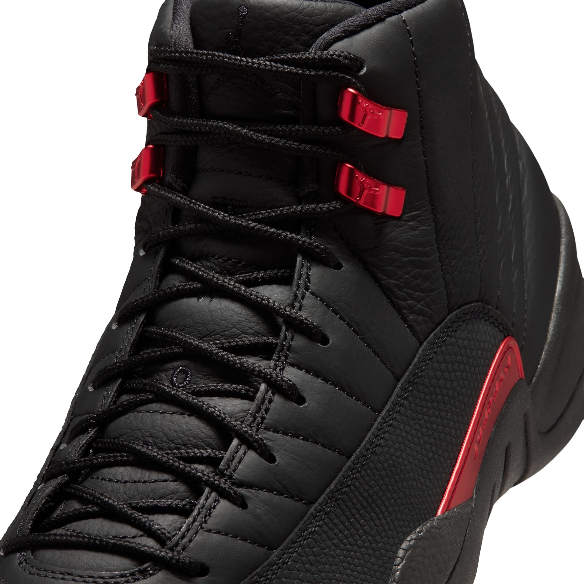 Air Jordan 12 Retro 'Bloodline' Black/Varsity Red CT8013-003 | Pro Feet