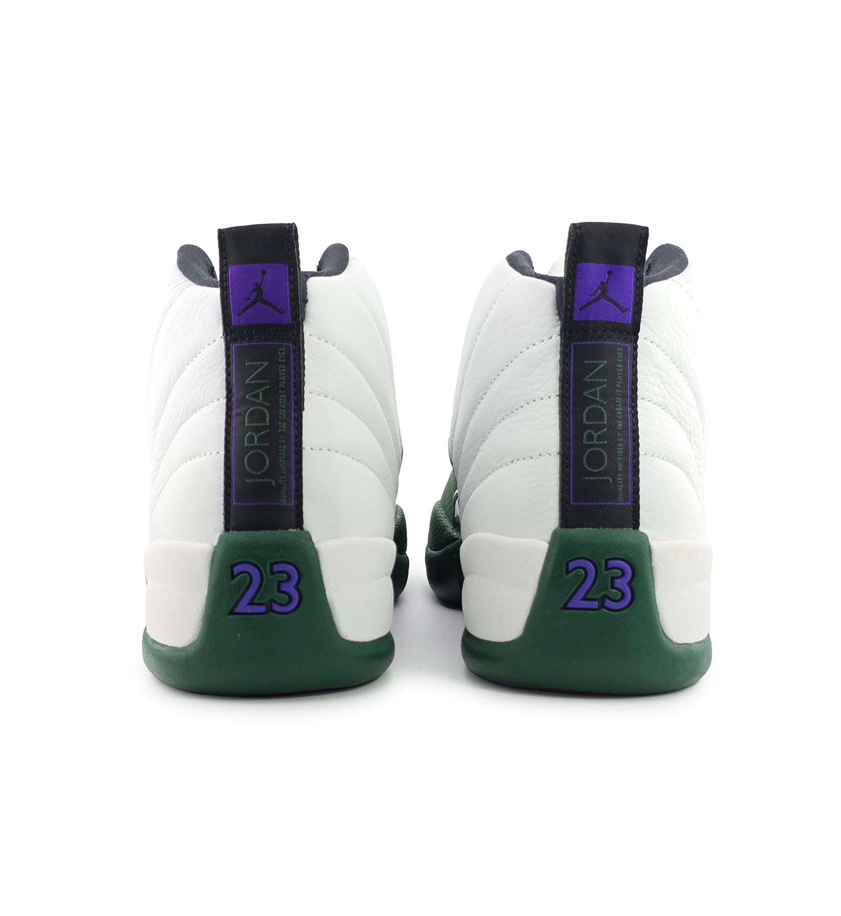 Air Jordan 12 Retro Idols Become Rivals Summit White Gorge Green Fierce Purple CT8013-103 | Pro Feet