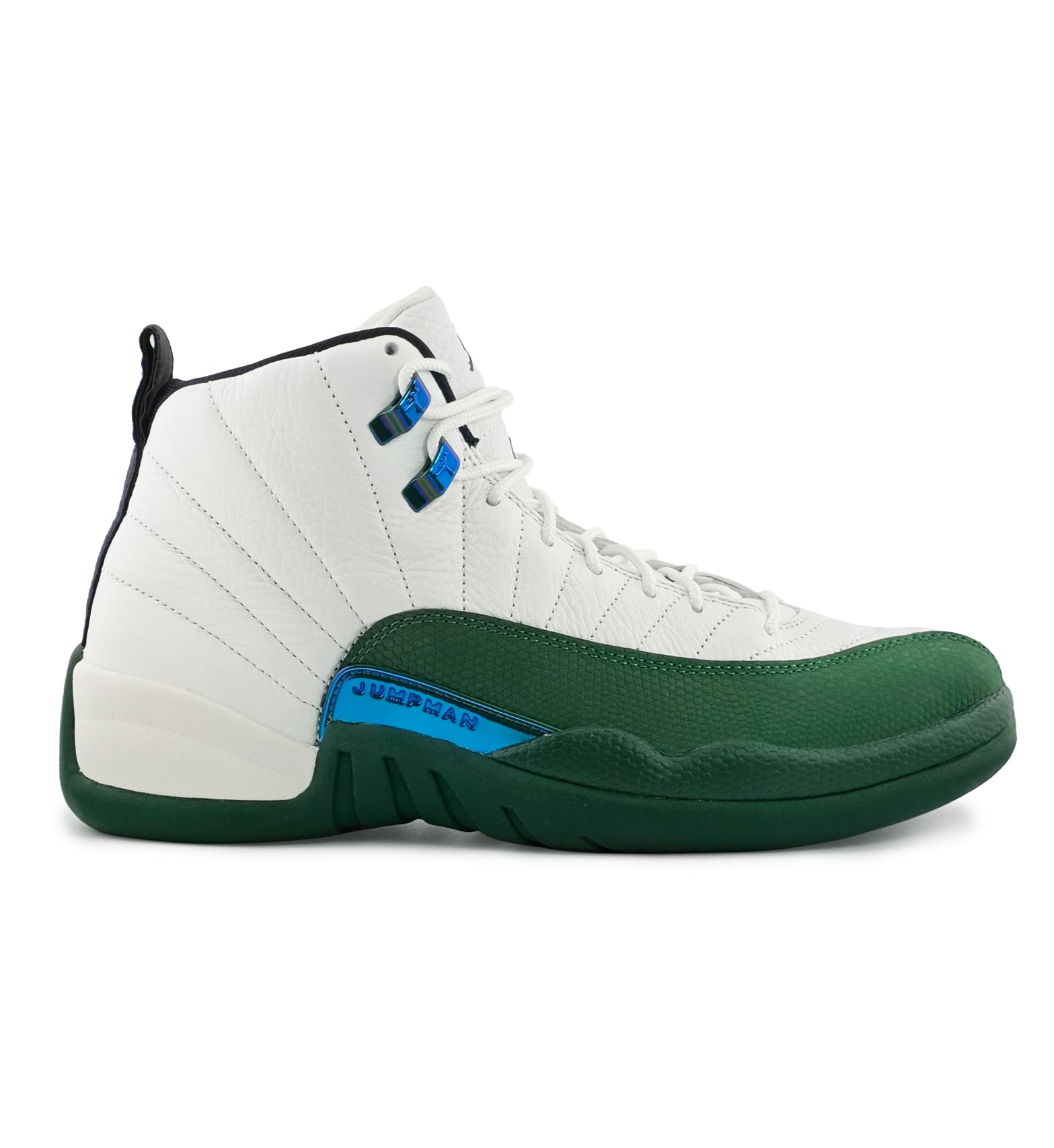 Air Jordan 12 Retro Idols Become Rivals Summit White Gorge Green Fierce Purple CT8013-103 | Pro Feet