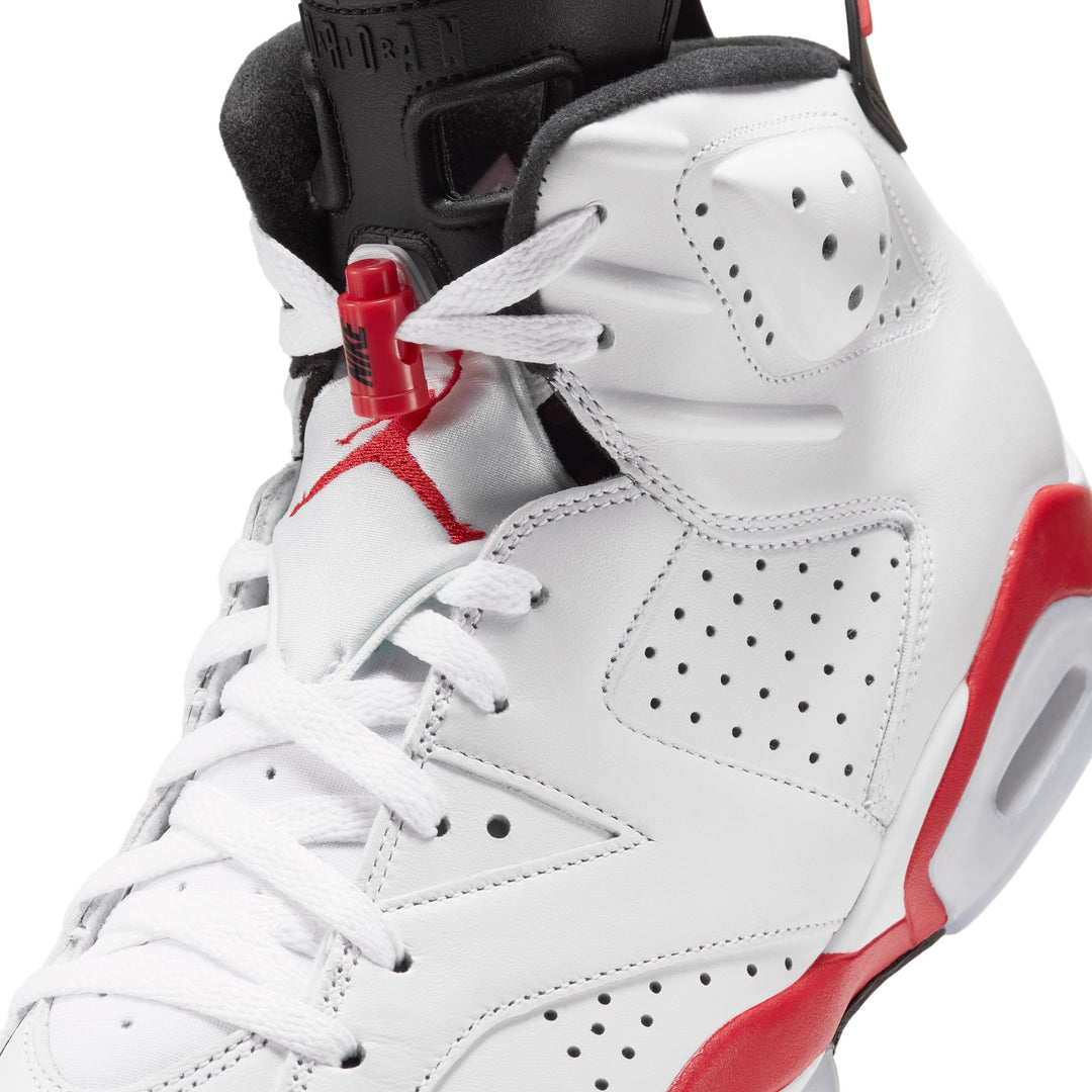 Air Jordan 6 Retro White Light Crimson Black CT8529-105 | Pro Feet