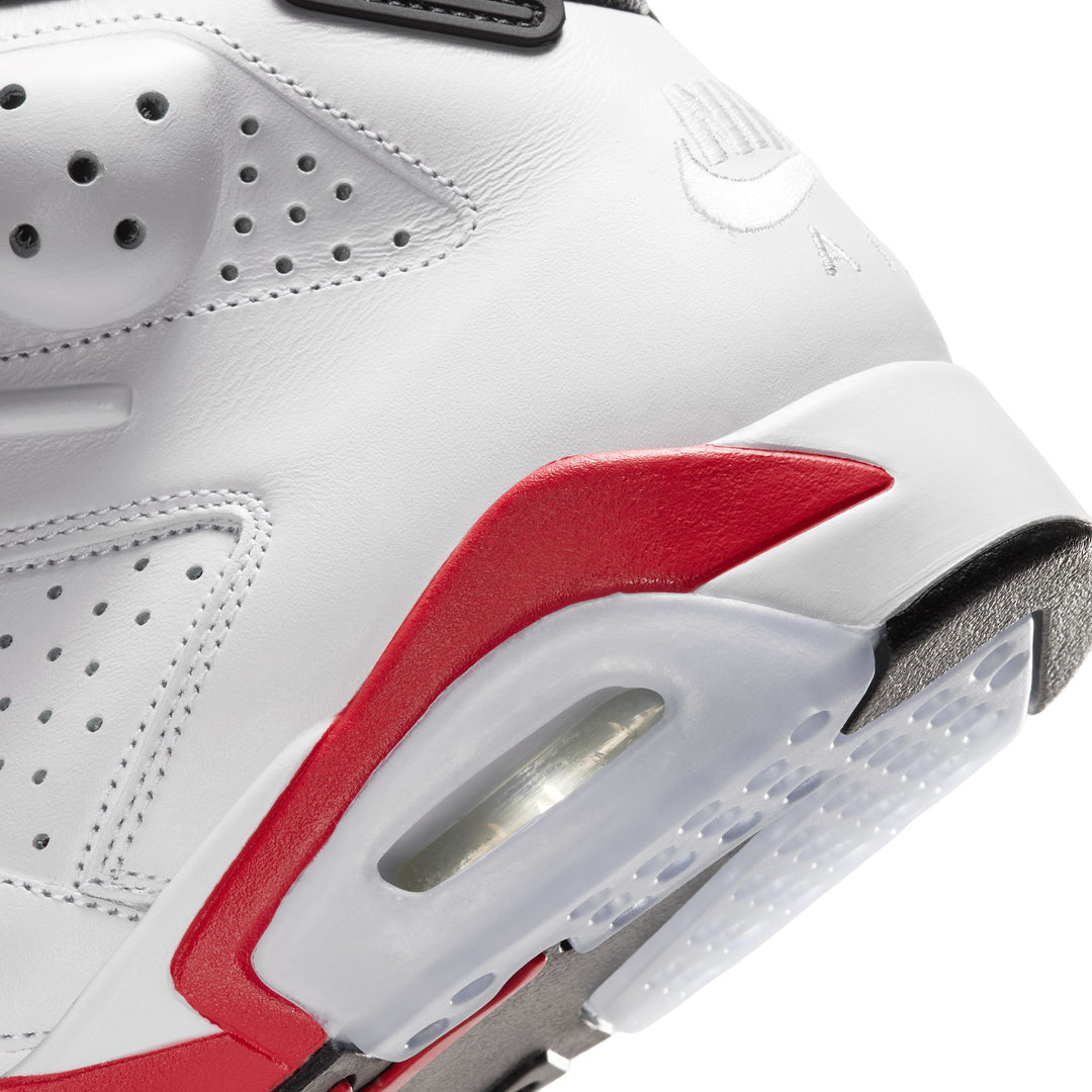 Air Jordan 6 Retro White Light Crimson Black CT8529-105 | Pro Feet