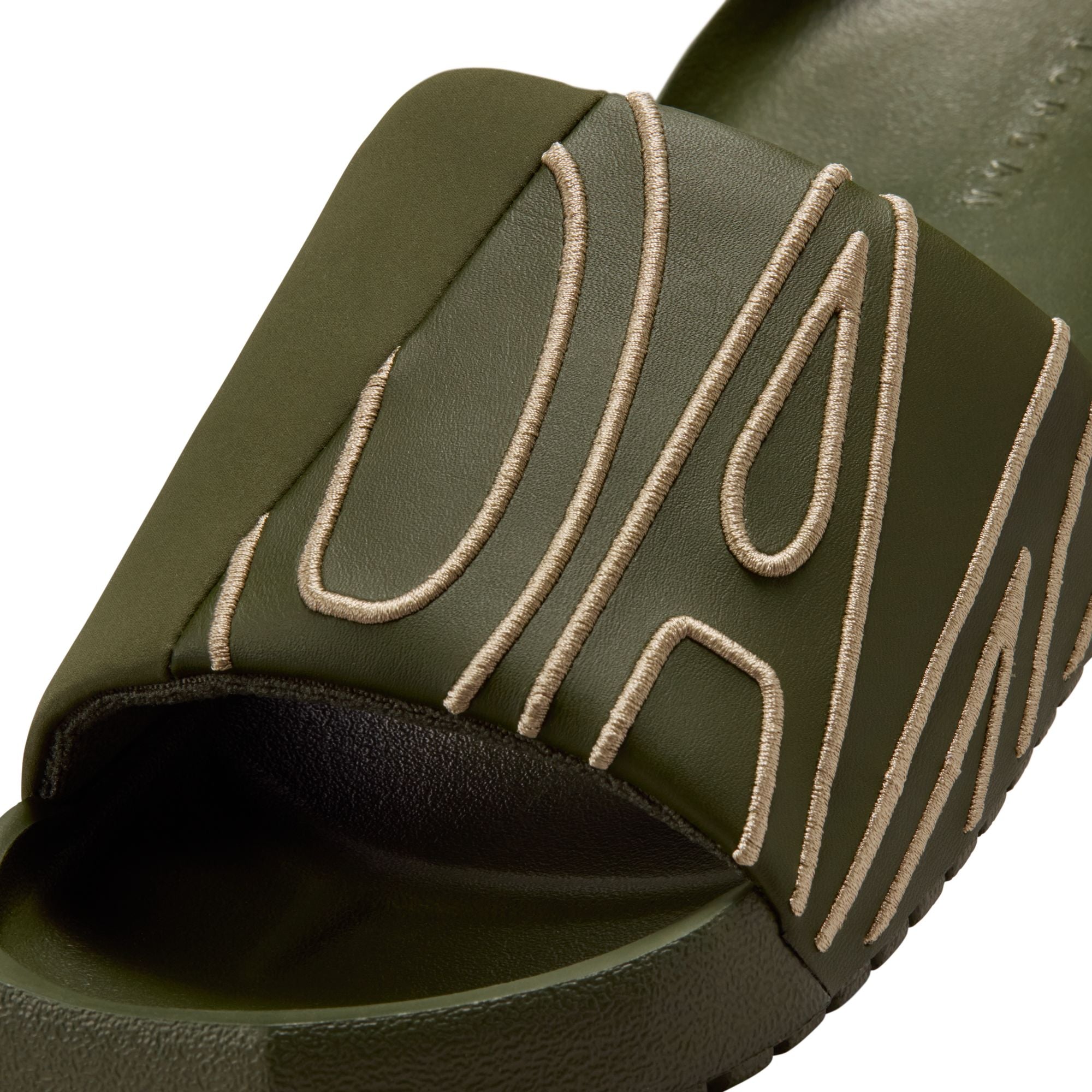 Jordan NOLA Women’s Slides Cargo Khaki Khaki CZ8027-302 | Pro Feet
