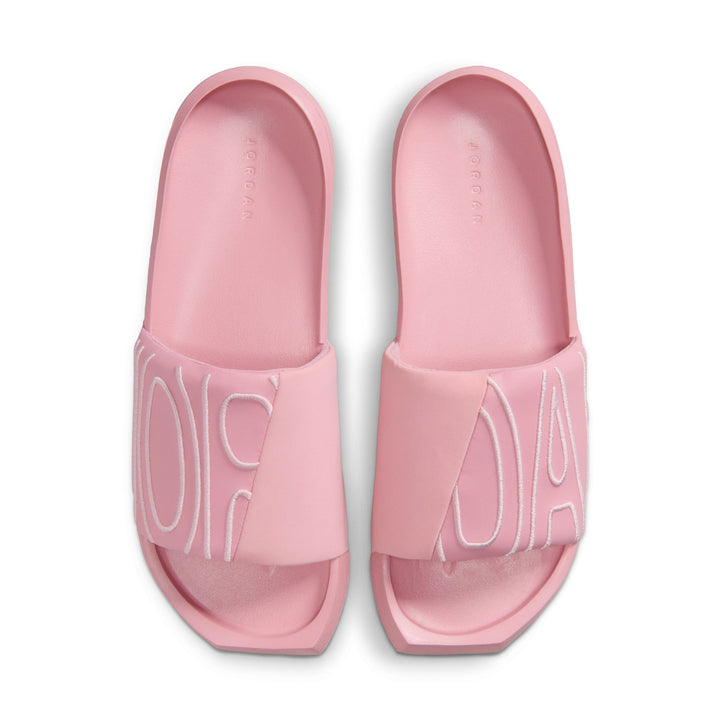 Jordan NOLA Women’s Slides Elemental Pink Iced Carmine CZ8027-605 | Pro Feet