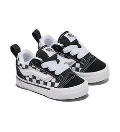 Vans Knu Skool TD Checkerboard Black/True White VN000D0KBPB | Pro Feet
