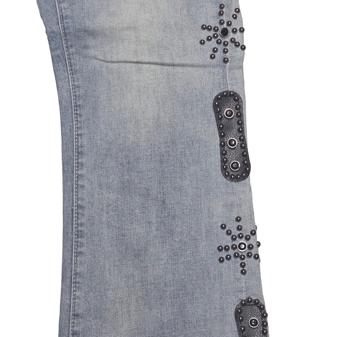 Bleecker &amp; Mercer Bootcut Denim Jeans Light Blue D2556 | Pro Feet