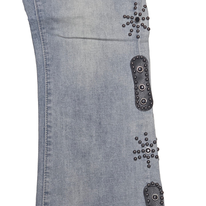 Bleecker &amp; Mercer Bootcut Denim Jeans Light Blue D2556 | Pro Feet