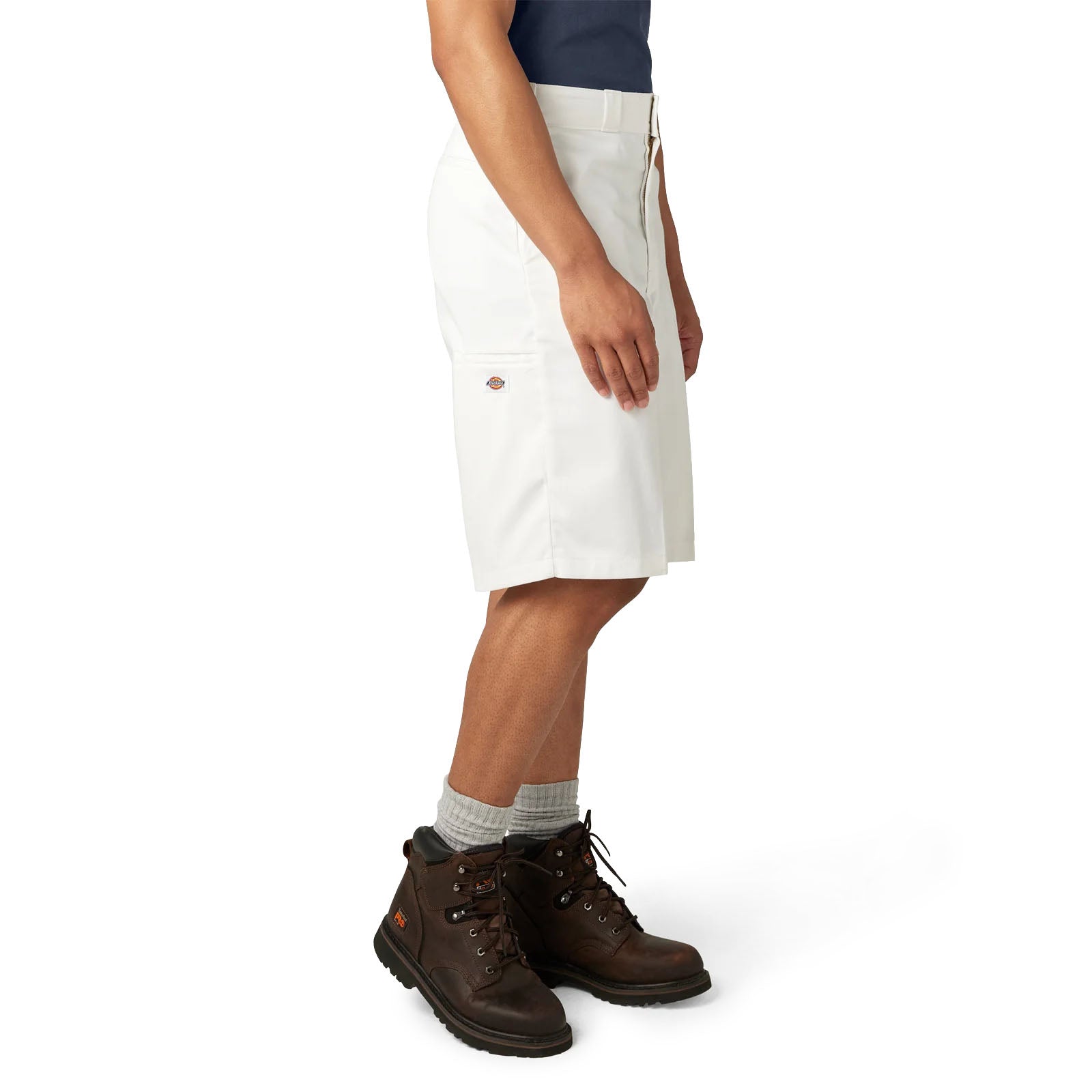 Dickies Men’s 13 Inch Multi Pocket Work Short White D422830WH | Pro Feet