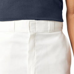 Dickies Men’s 13 Inch Multi Pocket Work Short White D422830WH | Pro Feet
