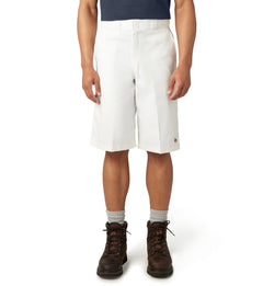 Dickies Men’s 13 Inch Multi Pocket Work Short White D422830WH | Pro Feet