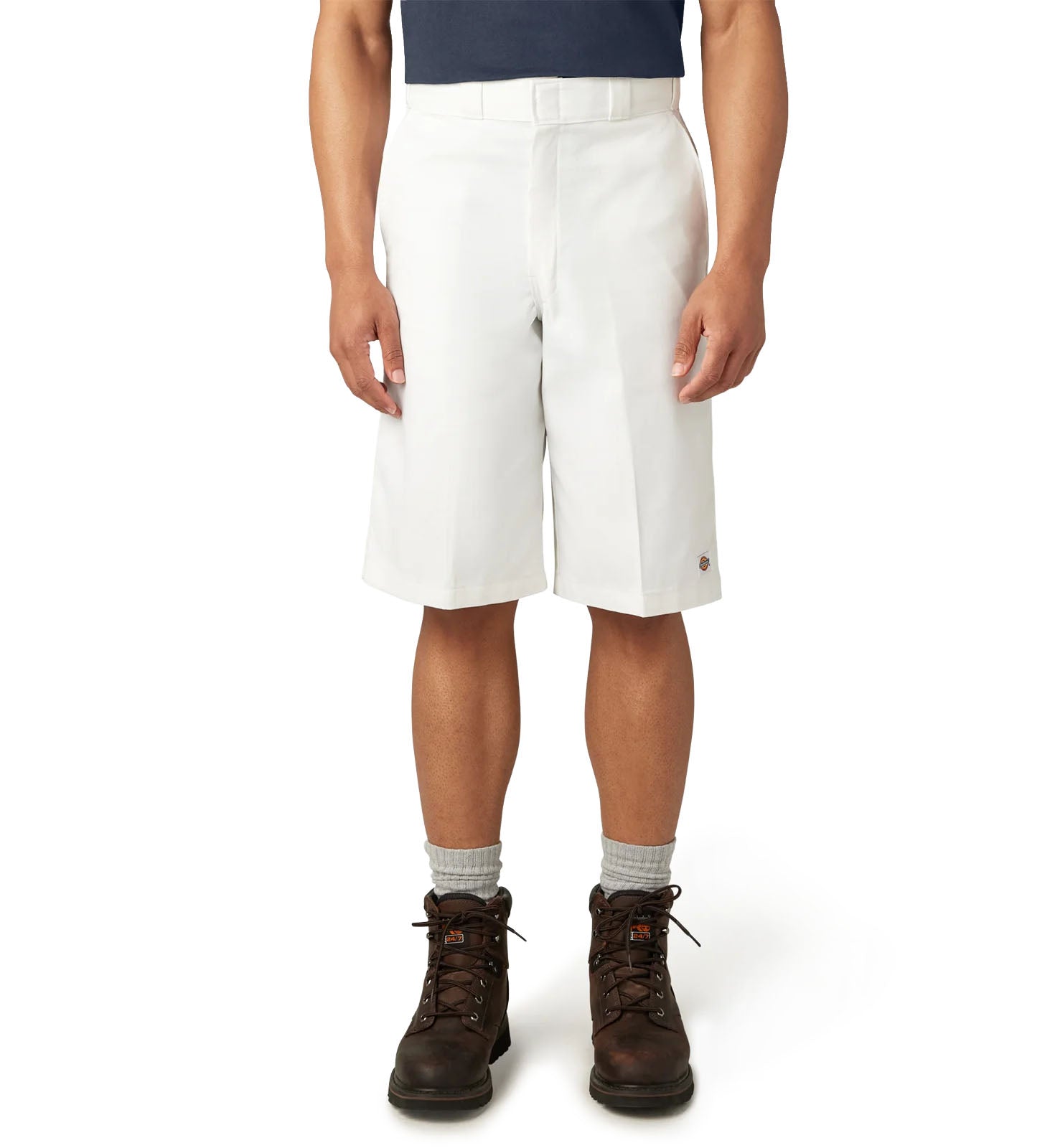 Dickies Men’s 13 Inch Multi Pocket Work Short White D422830WH | Pro Feet