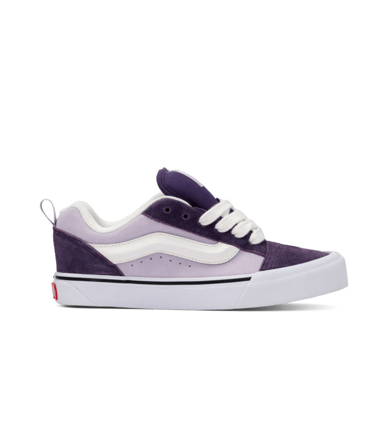 2-TONE LILAC MIST Vans Knu Skool Women's sneaker on a white background