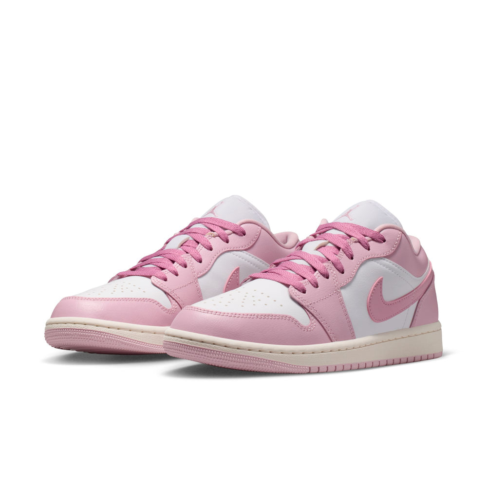 Air Jordan 1 Low Women’s Iced Carmine White Elemental Pink Sail DC0774-607 | Pro Feet